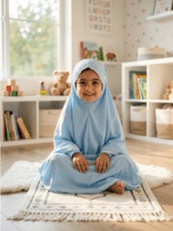 ⁦إسدال صلاة بناتي للأطفال (موديل 5407م)⁩ - الصورة ⁦2⁩