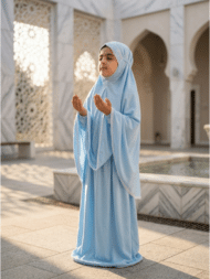 ⁦إسدال صلاة بناتي للأطفال (موديل 5407م)⁩ - الصورة ⁦4⁩